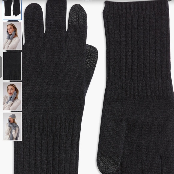 Nordstrom Cashmere Gloves, One Size - Picture 1 of 5